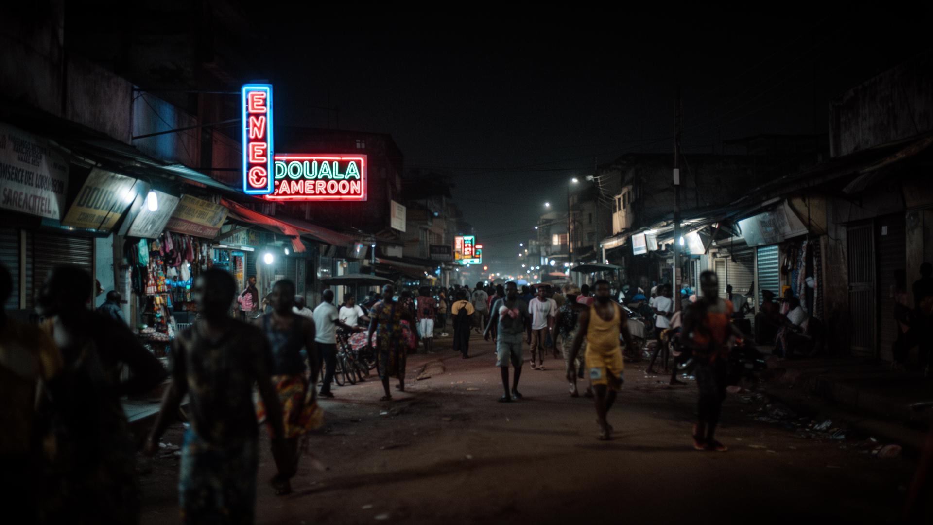 Douala by night